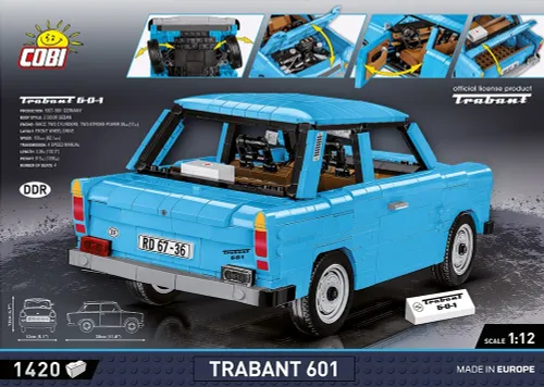 Конструктор COBI Trabant 601