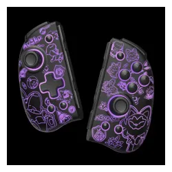 Kontroler FUNLAB Luminous Joy-Pad Scarlet & Violet do Nintendo Switch Bezprzewodowy