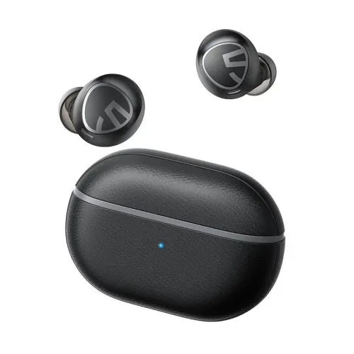 Słuchawki bezprzewodowe Soundpeats Free2 Classic Dokanałowe Bluetooth 5.1 Czarne