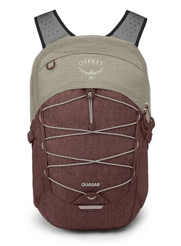 Городской рюкзак Osprey Quasar 26 - sawdust tan / raisin red