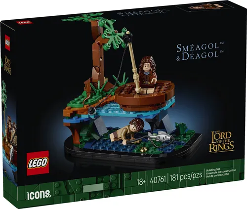 LEGO 40761 ICONS - Władca pierścieni: Sméago i Déago