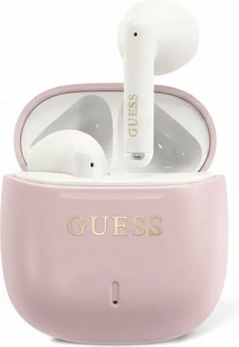 Słuchawki nauszne GUESS + Słuchawki douszne GUESS Różowy