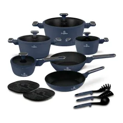 Zestaw garnków BERLINGER HAUS Deep Sea BH 8382 (15 elementów)