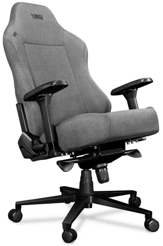 Fotel YUMISU 2054 Magnetic Jasnoszaro-czarny