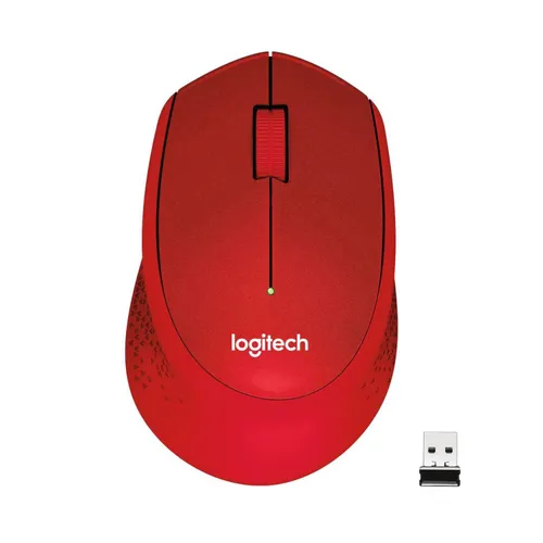 Myszka Logitech M330 Silent Plus Czerwony