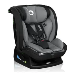 Fotelik samochodowy LIONELO Izzy i-Size 40-150 cm (0-36 kg) Czarno-szary