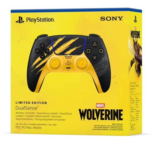 Pad Sony DualSense Marvel Wolverine Edycja Limitowana do PS5 Bezprzewodowy