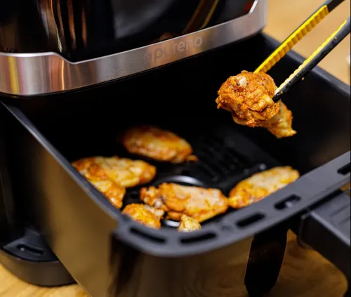 Air Fryer Frytkownica beztłuszczowa PURENO Air 650 6.5l z 10 automatycznymi programami i okienkiem do obserwacji postępów gotowania