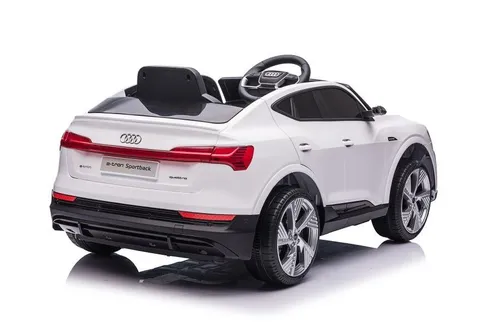 Auto Na Akumulator Dla Dziecka Audi E-Tron 4X4 LED Eva Radio MP3 Skóra