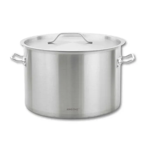 Garnek Gastronomiczny Z Pokrywą Stalową Ø38Cm 27L Kinghoff Kh-2025