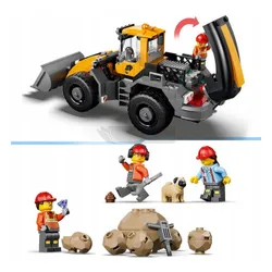 LEGO City 60494 Wywrotka i ładowarka czołowa, zestaw klocków 8+