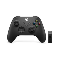 Microsoft Xbox Series Pad беспроводной Геймпад для Xbox, PC + адаптер-carbon black