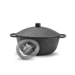 Garnek żeliwny z pokrywką MAYSTERNYA IRON 2 l