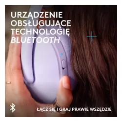 Słuchawki LOGITECH G325 Lightspeed Liliowy Bezprzewodowe, Nauszne