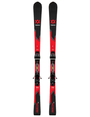 Narty męskie VOLKL DEACON 7.2 + wiązanie MARKER FDT TP 10 z GRIP WALK - Długość (cm) - 172