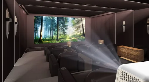 Projektor KIANO Elegance Cinema Full HD (1920 x 1080), 400 ANSI lumen, Wi-Fi, Bluetooth