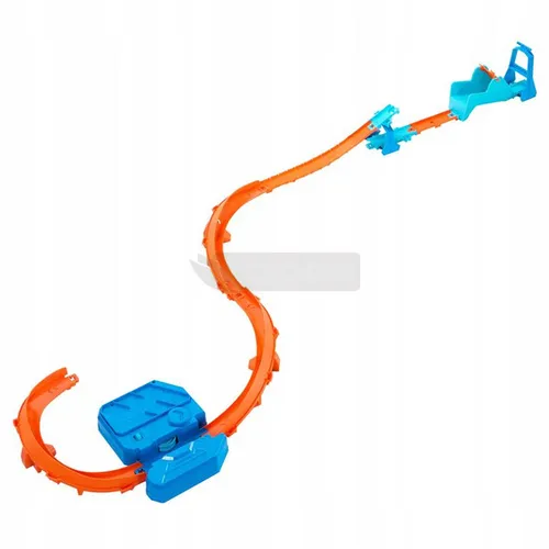 HOT WHEELS TRACK CREATOR TOR SUPER SKOK zestaw z napędem + autko JDB49