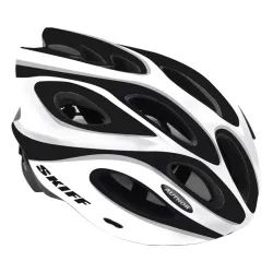 Kask rowerowy Author Skiff biało-czarny