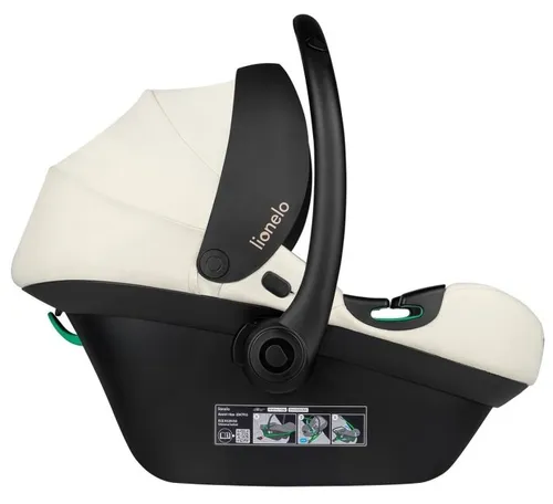 Fotelik samochodowy LIONELO Astrid i-Size 40-87 cm (0-13 kg) Kremowy