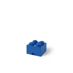 Lego 40051731 Pojemnik na klocki z szufladą 2x2 niebieski