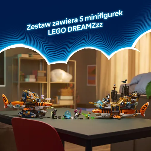 LEGO 71515 DREAMZzz Rekinoczołg tygrysi