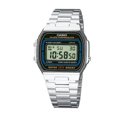 Часы Casio Vintage A164WA-1VES серебристые