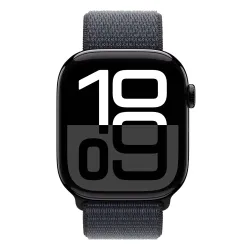 Apple Watch Series 10 GPS + Cellular koperta 46mm aluminium onyks opaska sportowa atramentowy