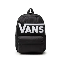 Vans vechi Skool picătură Rucsac VN0A5KHPY281 Negru / alb