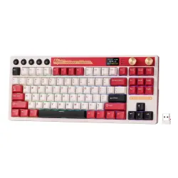 Klawiatura ROYAL KLUDGE RK M87 Famicom Cream Switch