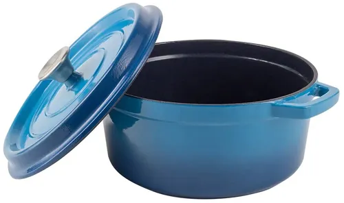 Garnek VINTAGE CUISINE VC2P2619BL20CP Niebieski 26 cm