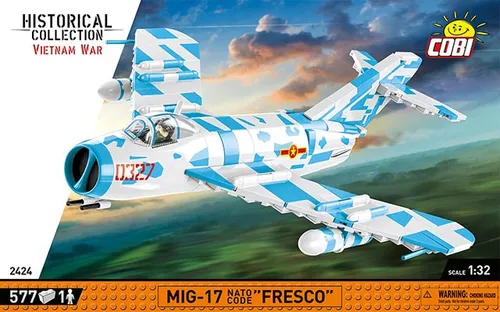 Klocki Cobi HC Cold War MiG-17 NATO Code 'Fresco'