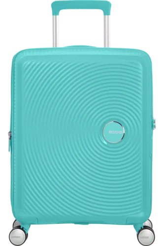 Чемодан/ручная кладь American Tourister Soundbox 55cm - Poolside Blue