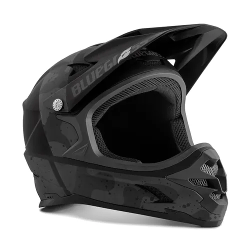Kask rowerowy Bluegrass Intox black camo matt