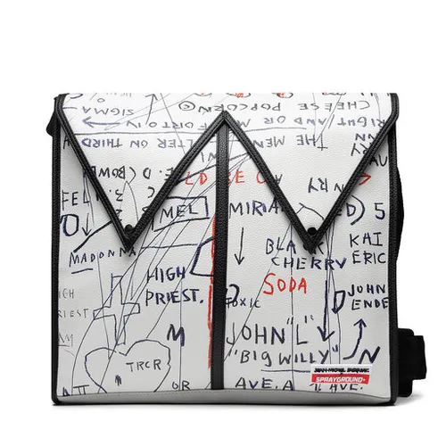 SPRAYGROUND Basq Crossbody Messenger Bag 910b4180nsz Alb