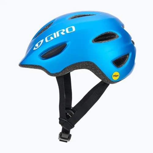 Kask rowerowy dziecięcy Giro Scamp Integrated Mips Jr matte ano blue