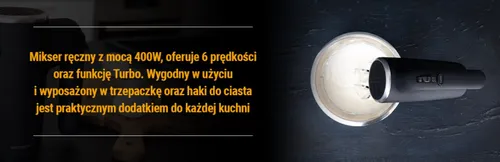 Mikser ręczny Gastronoma 18200002 500W