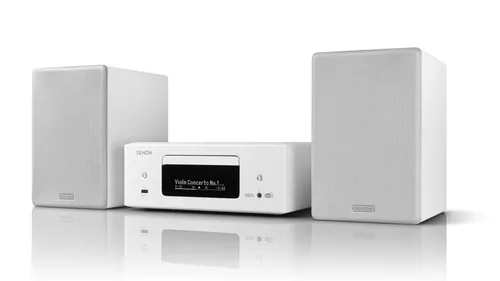 Wieża Denon CEOL N12DAB (RCDN-12DAB + SC-N10) 120W Wi-Fi Bluetooth AirPlay Radio FM, DAB+, Internetowe Biały