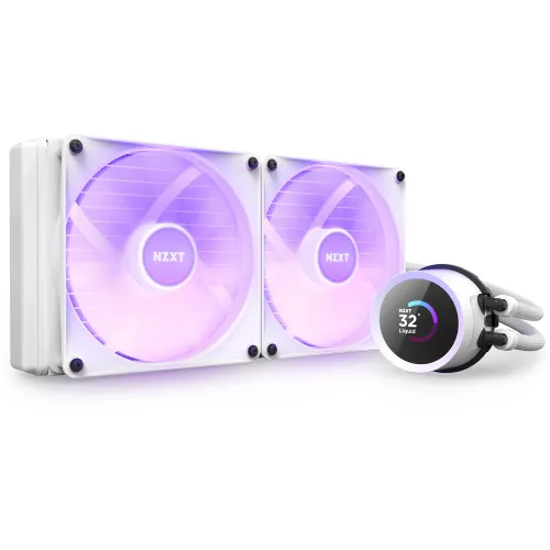 Chłodzenie NZXT Kraken 280 RGB LCD (biały)