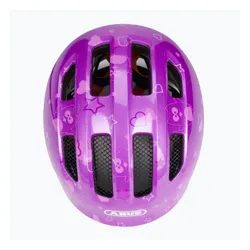 Kask rowerowy dziecięcy ABUS Smiley 3.0 purple star