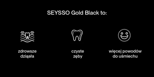Szczoteczka soniczna SEYSSO Gold Black Special Collection