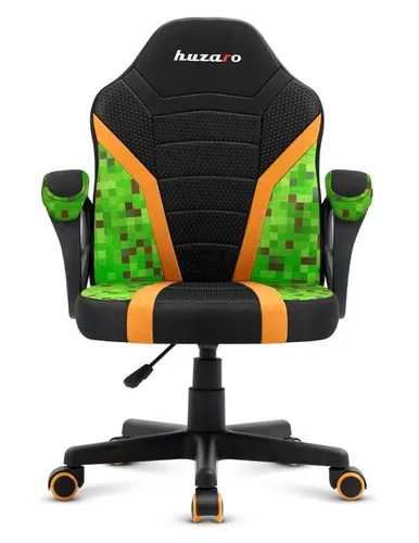 Fotel HUZARO Ranger 1.0 Pixel Mesh Czarno-zielony