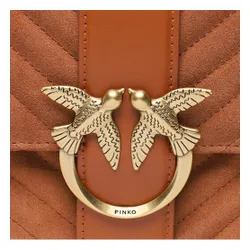 Pinko dragoste Un clasic CL pe 23 PLTT 100053 A0f6 Cuoio L58q sac