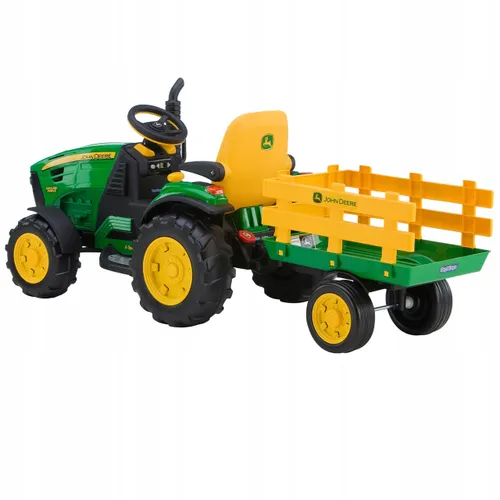 Traktor na Akumulator John Deere Ground Force 12V Peg Perego LiFePO4 litowy