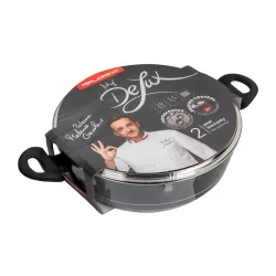 Garnek aluminiowy z pokrywką FLORINA DELUX 3,5 l