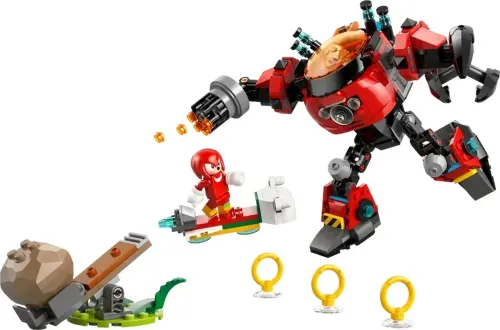 LEGO Sonic 77005 Knuckles Kontra Dr. Eggman W Mechu Egg Crusher
