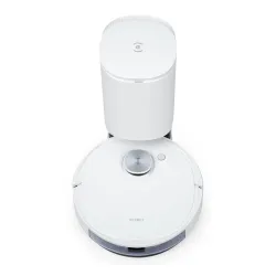 Robot sprzątający Ecovacs Deebot N10 Plus Funkcja mopowania Stacja oczyszczająca Tworzenie mapy pomieszczenia 74dB Biały