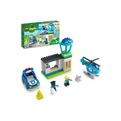 LEGO DUPLO 10959 polis karakolu ve helikopter