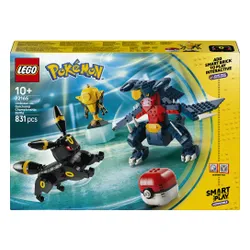 LEGO 72165 Pokémon SMART Play Umbreon kontra Garchomp — walka o mistrzostwo