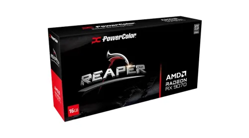 Karta graficzna PowerColor Reaper Radeon RX 9070 16GB GDDR6 256bit FSR