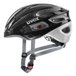 Kask rowerowy Uvex True czarno-srebrny